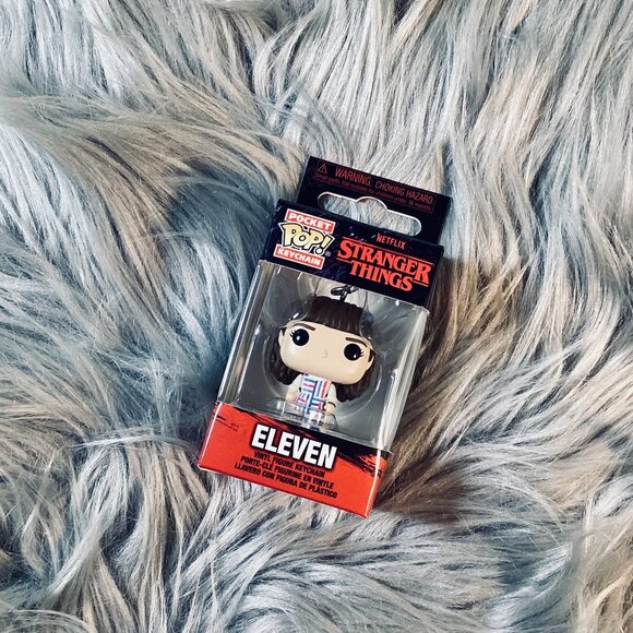 Funko Pocket Pop! Netflix Stranger Things ELEVEN Vinyl Figure Keychain - Picture 1 of 4